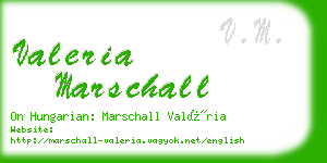 valeria marschall business card
